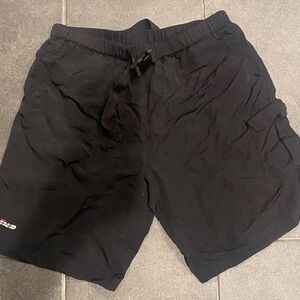 Men’s Hind Black Cargo style Hiking Shorts L